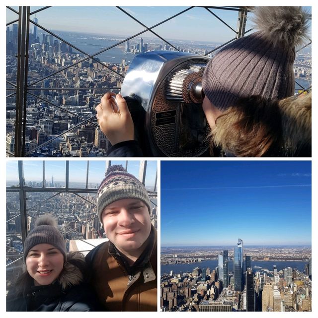 Sky-High Adventures at 🏙️ Empire State: NYC's Iconic Landmark! 🗽