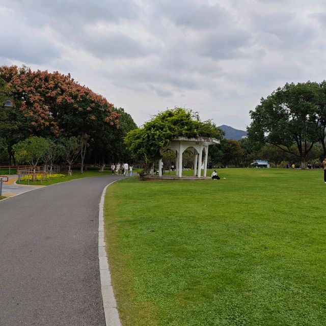 Xuanwu Lake: Lakeside Bliss.Family fun 