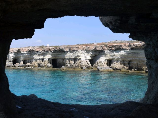 The beauty of Aya Napa sea caves