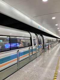 푸동국제공항에서 상하이 시내까지 단 8분🚅