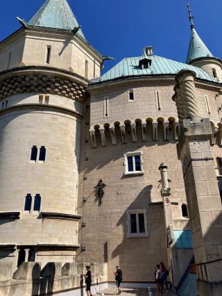 Bike trip to Bojnice Castle 🚲