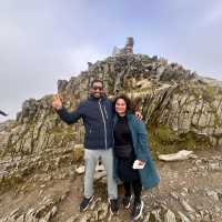 “A Rain-Kissed Adventure on the Snowdon Mountain Railway: Breathtaking Views and a Thrilling Journey