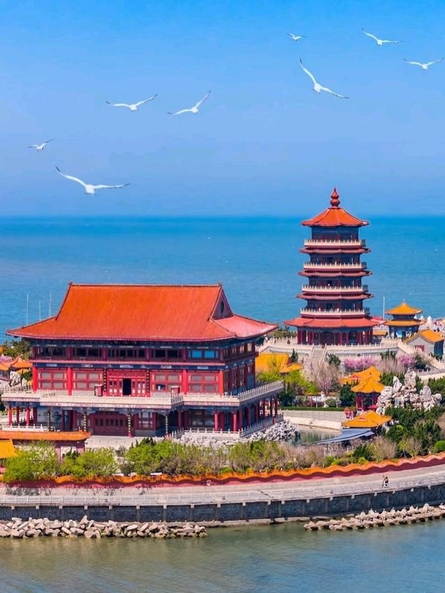 🏯 Penglai Pavilion – Where Legends Meet the Sea and Sky