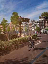 🌷 “Golden Canals & Tulip Dreams: A Day in Amsterdam” 🇳🇱