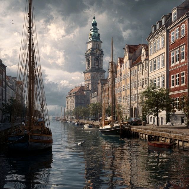 Rain or shine, Copenhagen’s iconic sites are calling! ☔️🕍⚓️