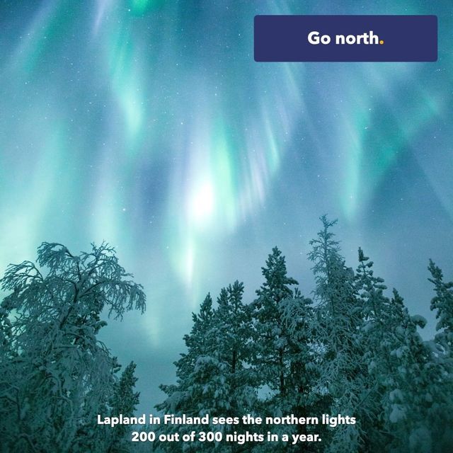 On the hunt for northern lights in Finland? 😍