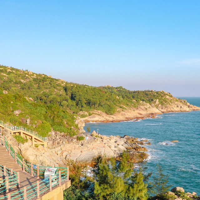 惠州最美海邊棧道—海龜灣