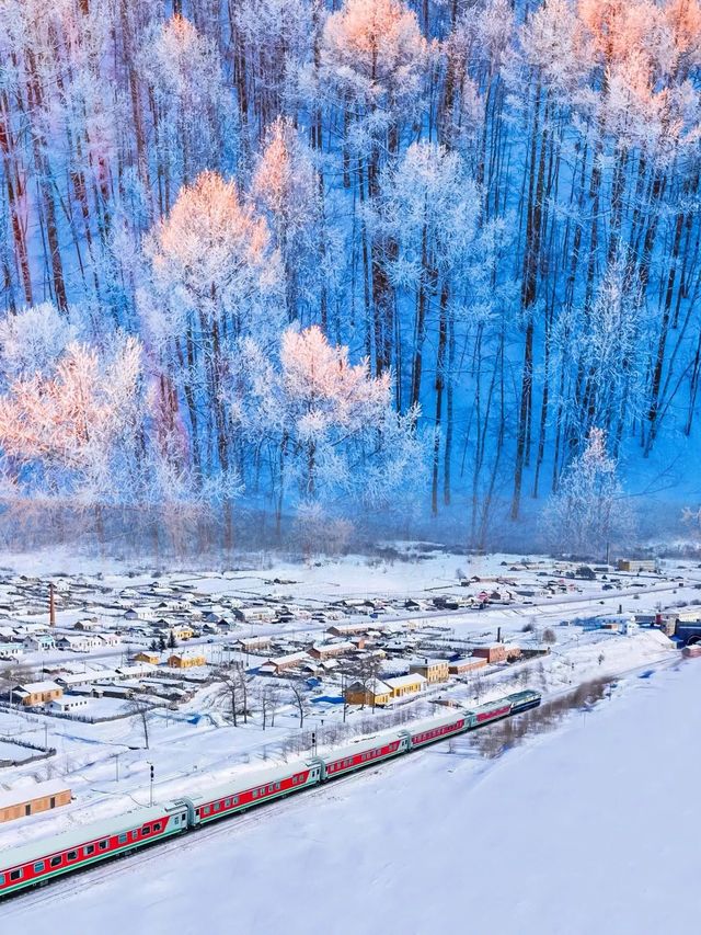 踏上雪國列車，一路向北 | 感受極地的浪漫……