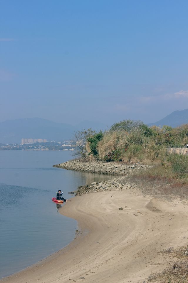 去沙灘公園，體驗一下福州版的“馬爾代夫”