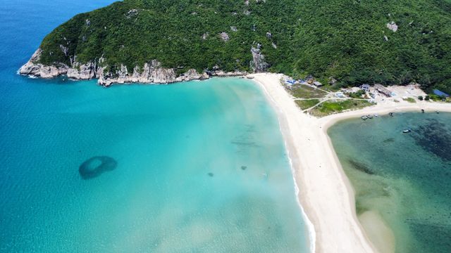 海南旅遊加井島洲仔島｜萬寧旅行大洲島景點