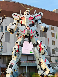 東京台場，必打卡獨角獸機動戰士！