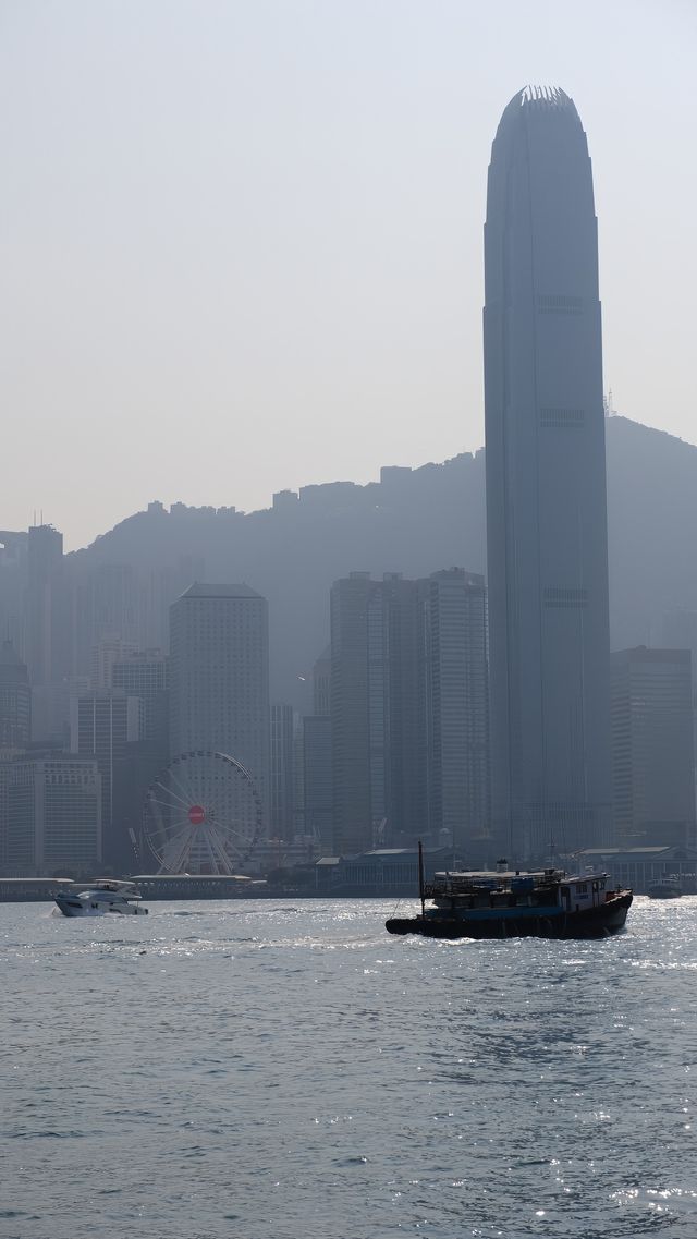 再次見到香港維多利亞港