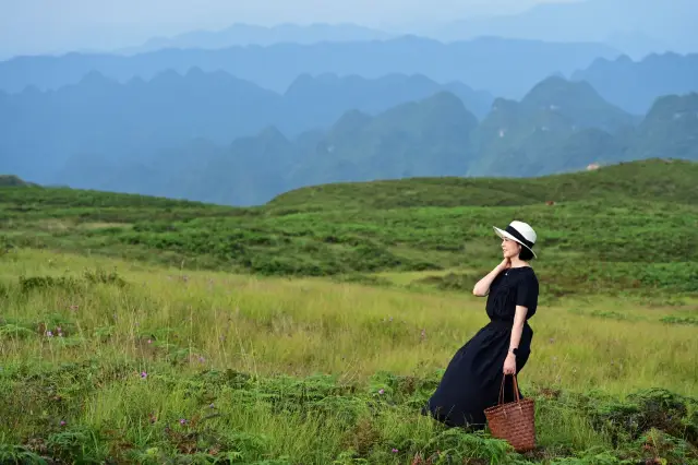 The wind of the grassland, the clouds of the grassland, the cattle and sheep of the grassland