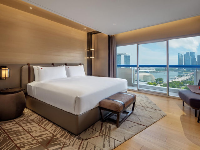 新加坡史丹佛瑞士酒店推開窗隨時賞雙塔美景