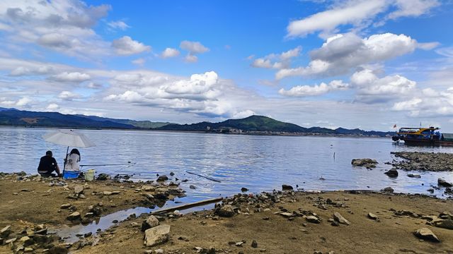 清遠飛來峽的水上公路