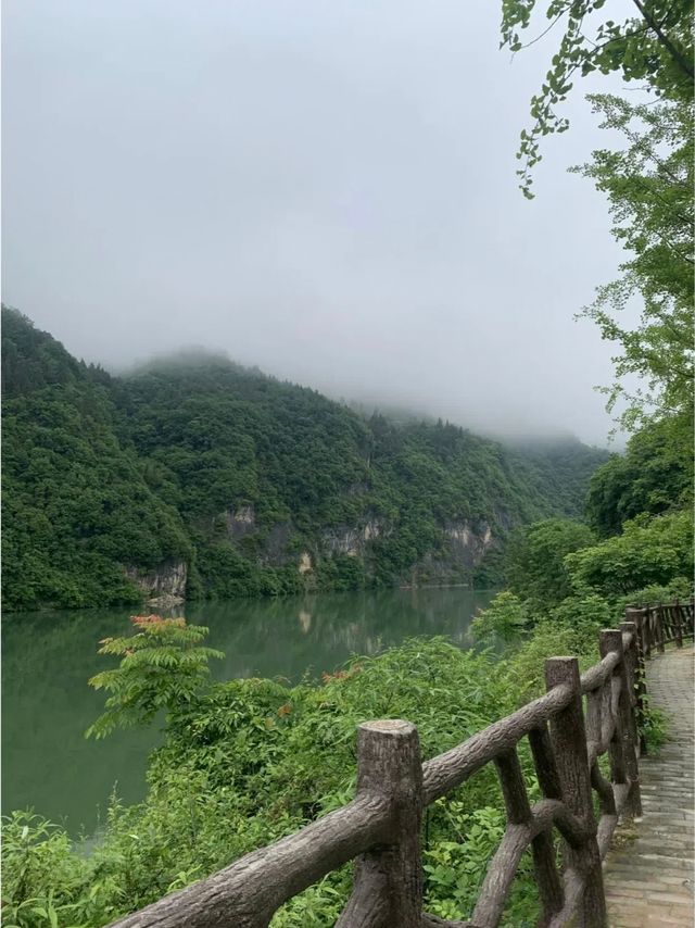 夏天避暑的小眾景點，西安帶娃開車2h