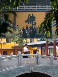 為了打卡這座古寺，特意來了趟維港灣。