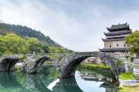 The millennium-old ancient village of Shanggan Tang Village in Jiangyong, Hunan, with a single surname for the entire village 🏘️