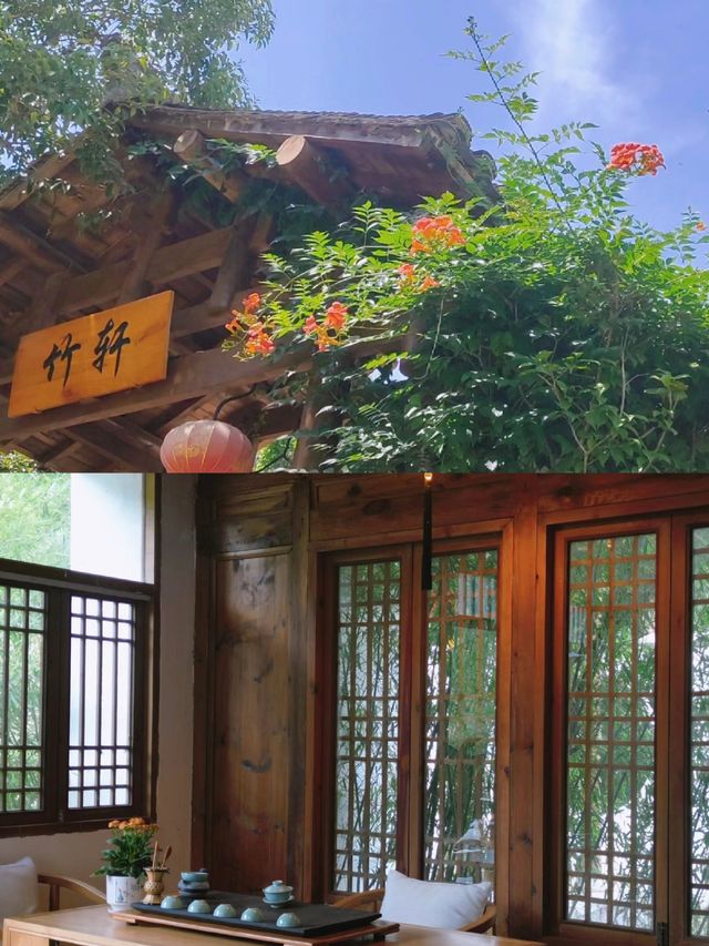 西安周邊寶藏民宿【暮光山院】欣賞夕陽星空。