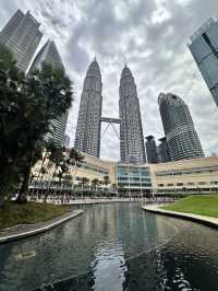 A stunning city centre park surrounded by iconic landmarks, KLCC Park