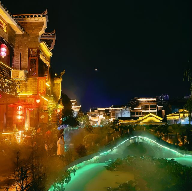 乾州古城夜景，邂逅夢幻湘西