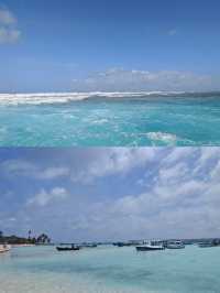 聖安德烈斯島的海實在太漂亮了