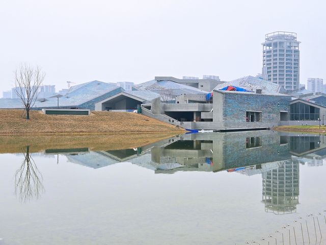 建設中的未來之瞳科學公園 建設中的未來之瞳科學公園