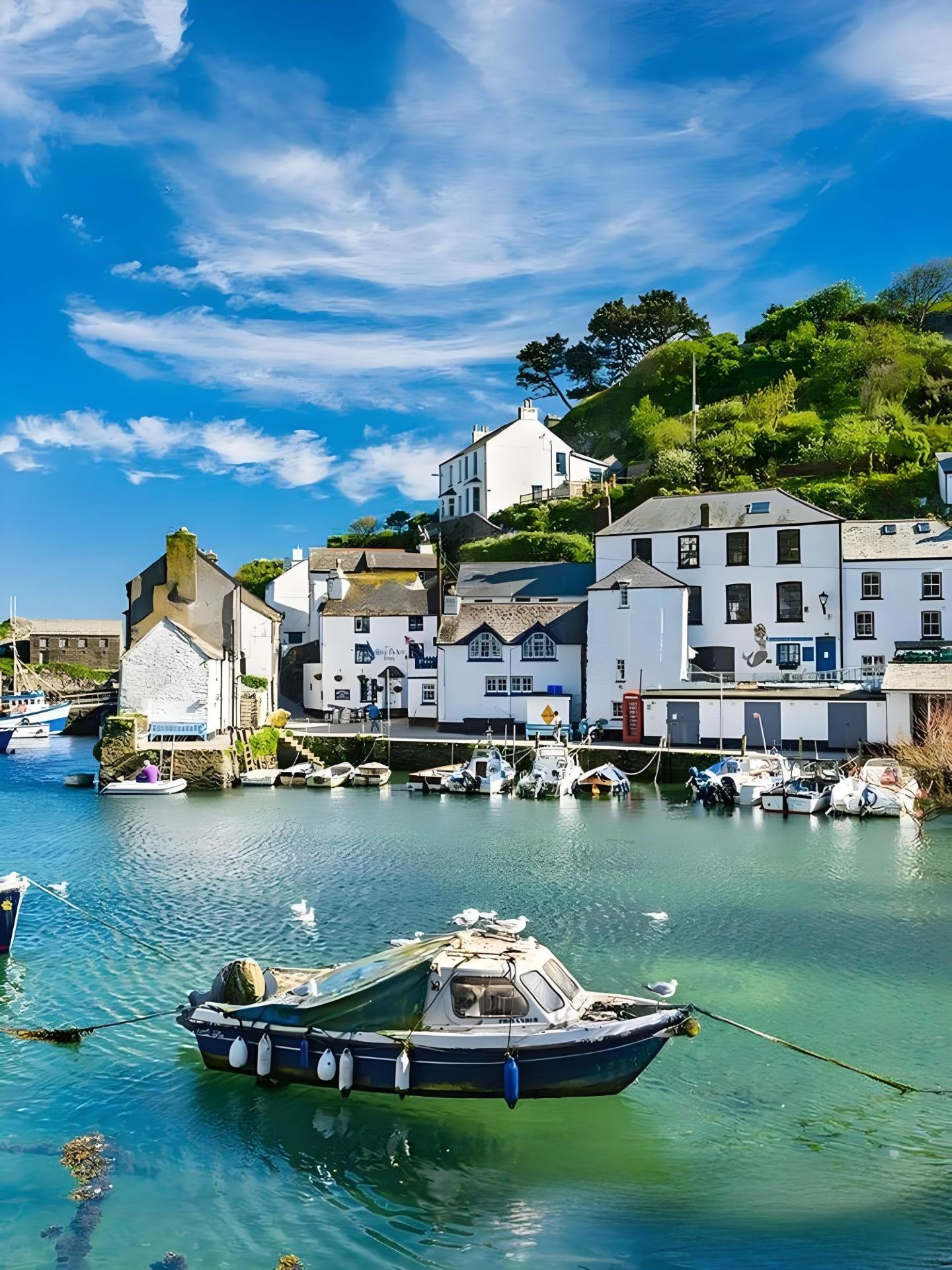 Must-visit in Cornwall, UK! The Fairytale Fishing Village of Polperro.