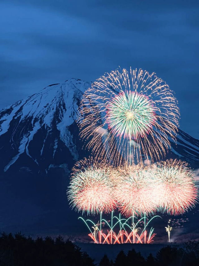 2025年不能錯過的富士山絕景花火大會來了！