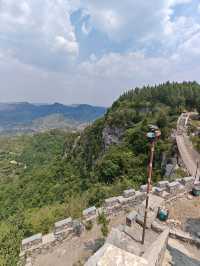 從濰坊青州陽明山攀爬青州寶泉寨的2條路線