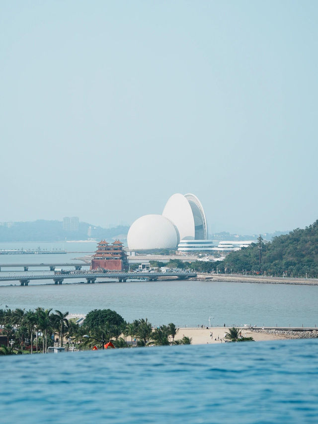 🌊2025珠海酒店天花板！無邊泳池+海景直接封神！