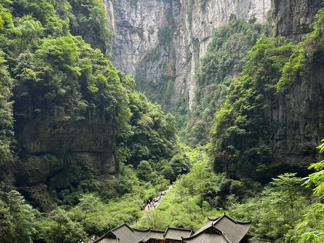 去咗武隆喀斯特旅遊區，終於玩到明晒
