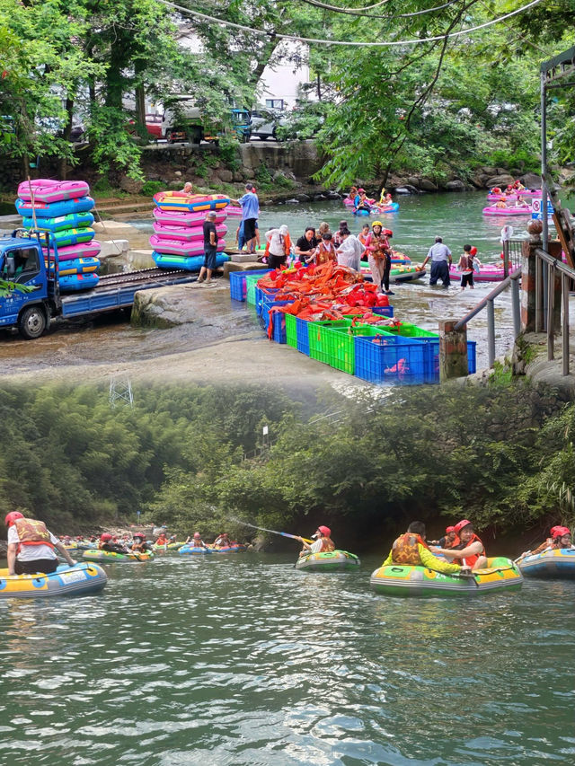 安吉深溪峽谷漂流暑假一日遊