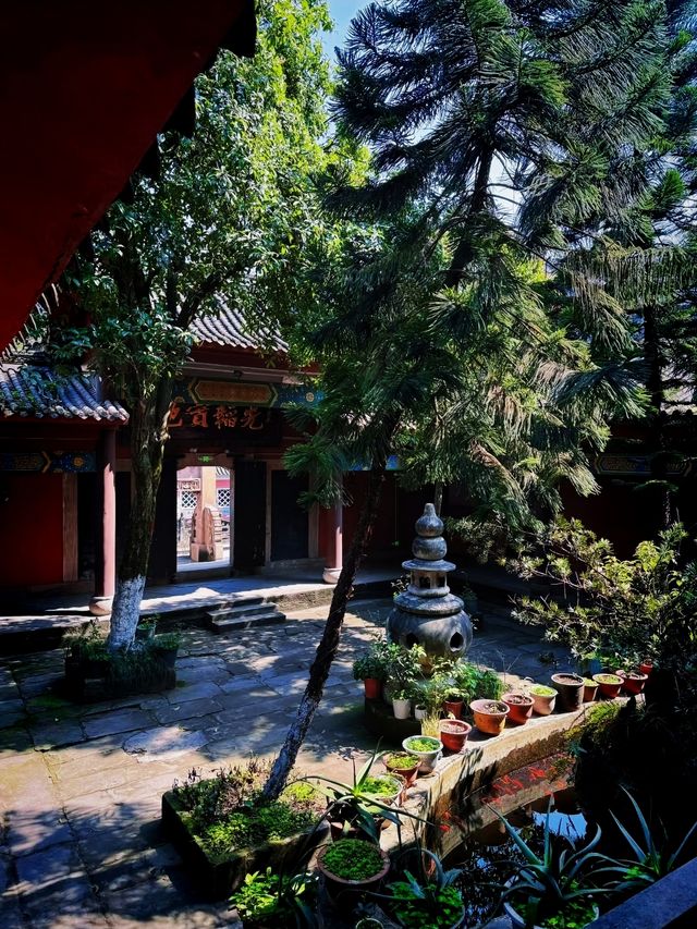 藏喺重慶九龍坡嘅心靈淨土華岩寺