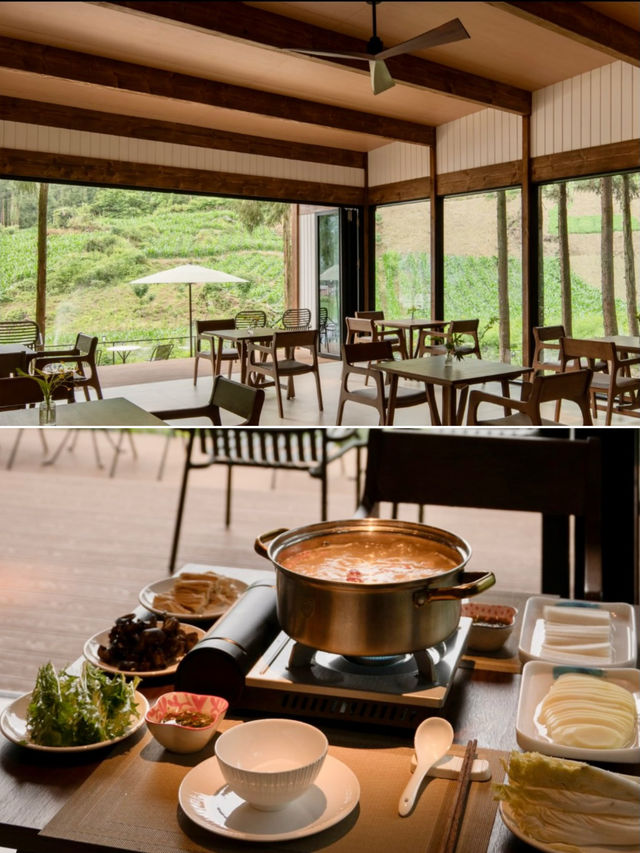 樂山秘境木屋，遭遇100%山野