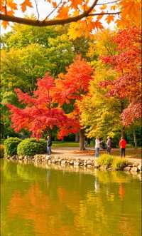 雲平山秋日仙境