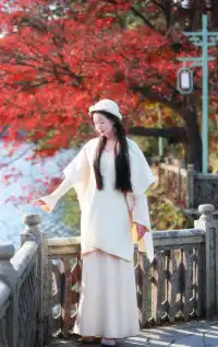 如琴湖的秋，是楓葉寫給山水的情書。