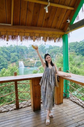 The best photo spots at Detian Waterfall on the China-Vietnam border!