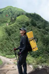 你問我什麼是自由?是七月底的武功山