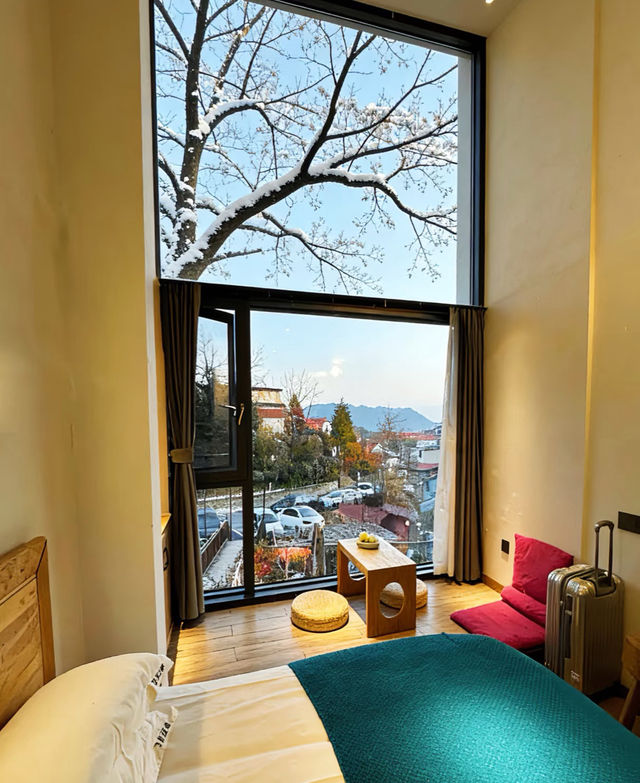 廬山雪景民宿200+躺看霧淞雲海！性價比絕了