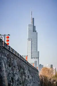 在明城牆解放門,我拍到了最金陵的秋天!