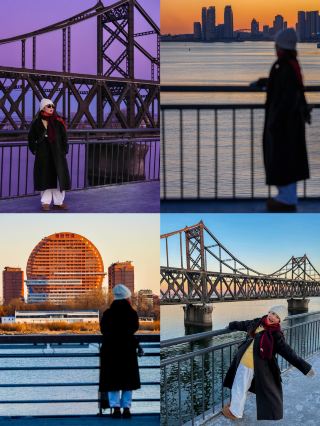 단둥에는 자신만의 라라랜드가 있습니다, 한 강에 두 나라의 로맨스~