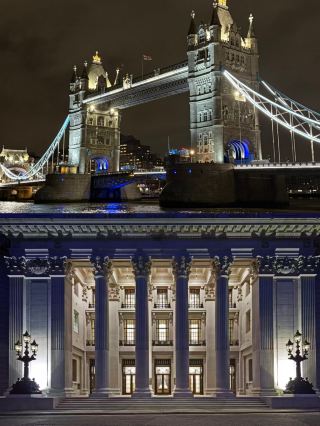 A century of British luxury at this hotel! Four Seasons at Ten Trinity Square!!