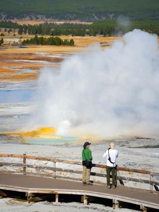 Depart from Salt Lake City to explore Yellowstone! Choose from small groups of 10 or 13 people