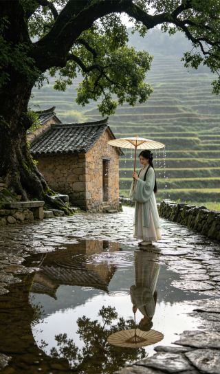 太行の奥深くに呼吸する水墨画が隠れている