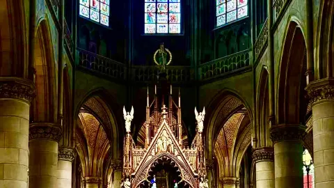 💎 Nhật ký hành hương đến linh hồn ẩn giấu của Linz, Áo – Nhà thờ chính tòa Mariendom (Nhà thờ mới) — traveler post in Linz