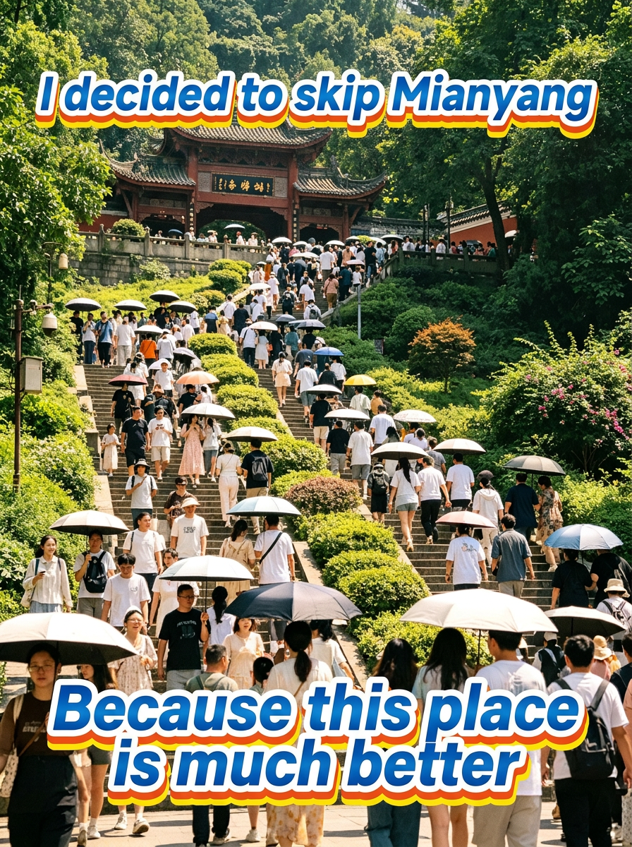 8月21日綿陽這樣玩不繞路
