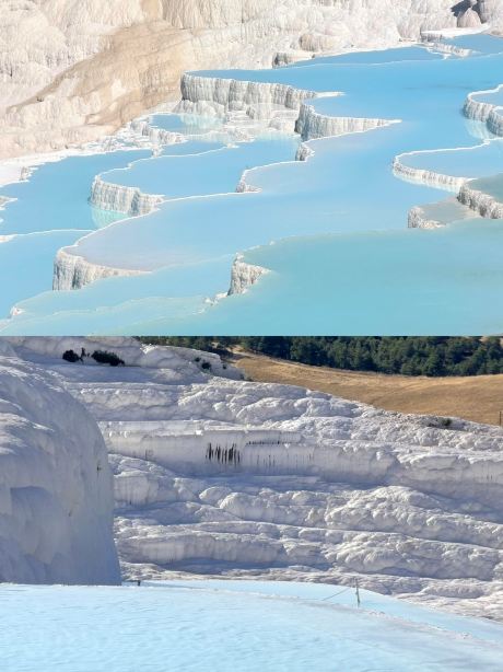 Pamukkale | Chai sữa bị đổ của Chúa