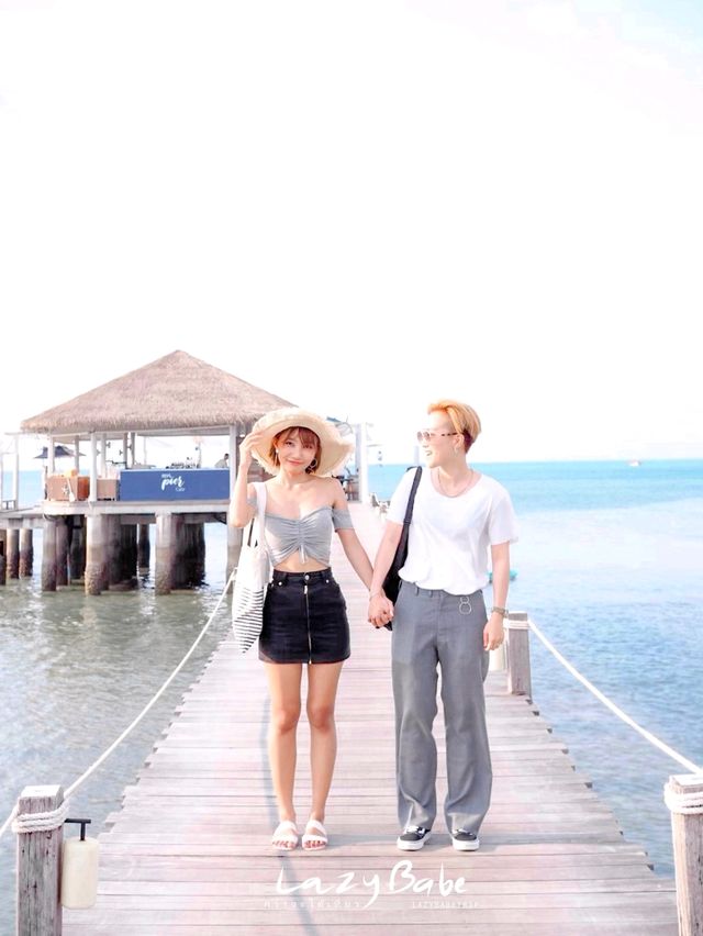 Kept Pier Cafe 🌤️ นั่ง chill ~ feel so gooooood