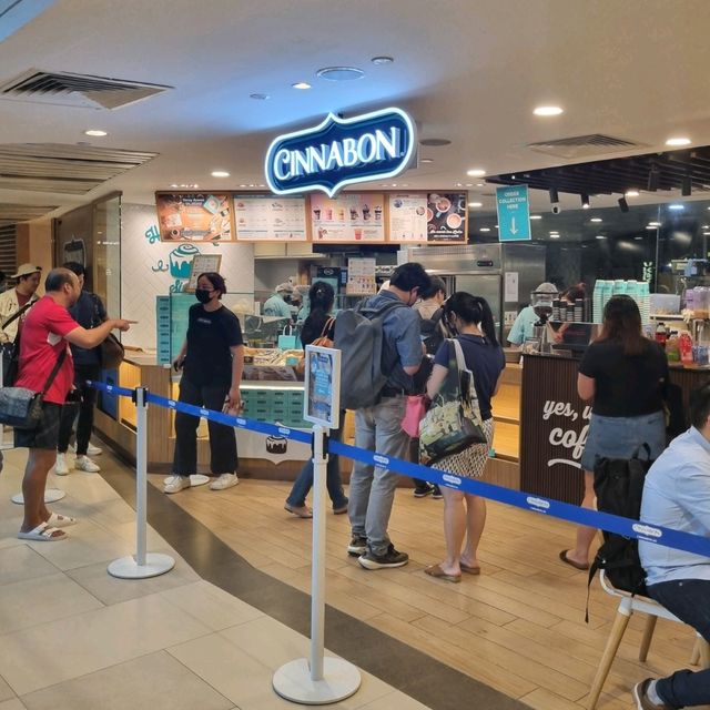 Newly Opened Cinnabon in Singapore